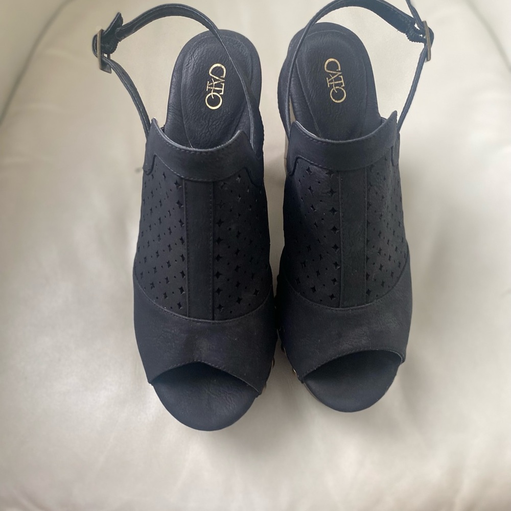 Cato studded mules; New; Excellent condition.